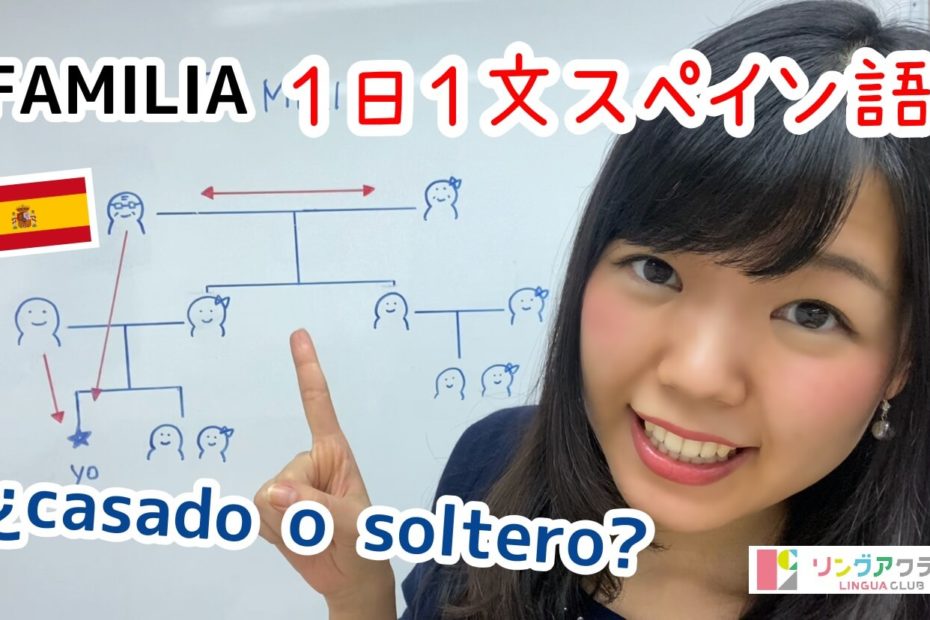 １日１文スペイン語(#42) - 結婚していますか、独身ですか？